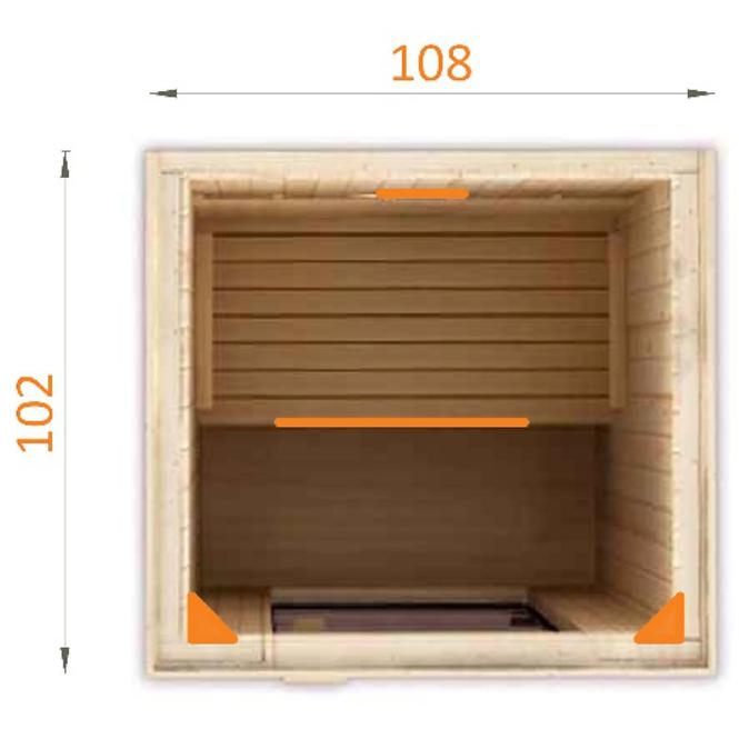 Infracrvena sauna IR1