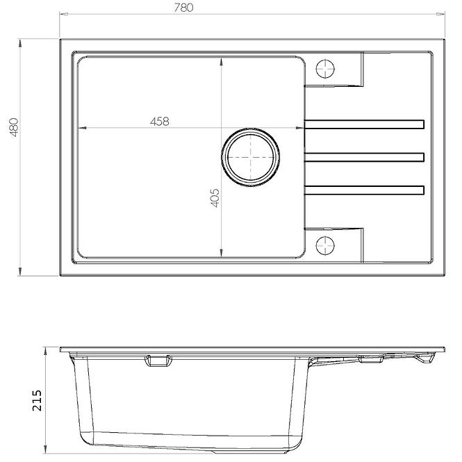 Sudoper intermezo 130 bež 780x480