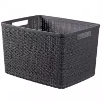 Košara L Jute 245716 Tamno siva 20l