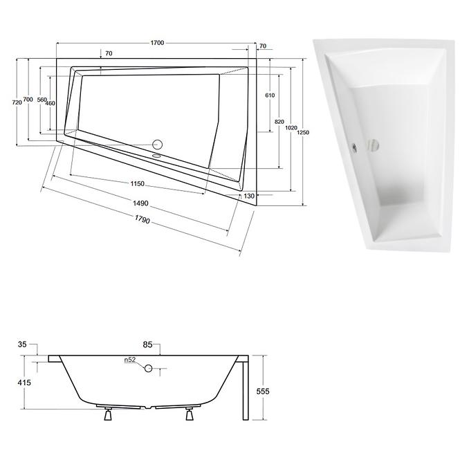 Kada Intima Duo 170/125 L