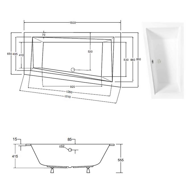 Kada Intima Slim 150/85 L