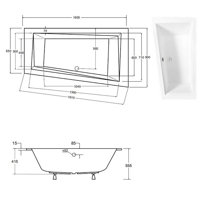 Kada Intima Slim 160/90 L