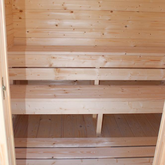 Vanjska sauna kvadratna 2x2 m