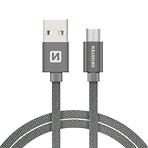 KABEL ZA PODATKOVNU SWISSTEN TEXTILE USB/MICRO USB 1,2M