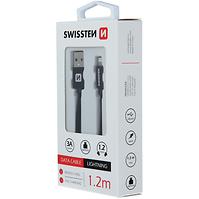 KABEL ZA PODATKOVNU SWISSTEN TEXTILE USB/LIGHTNING 1,2M