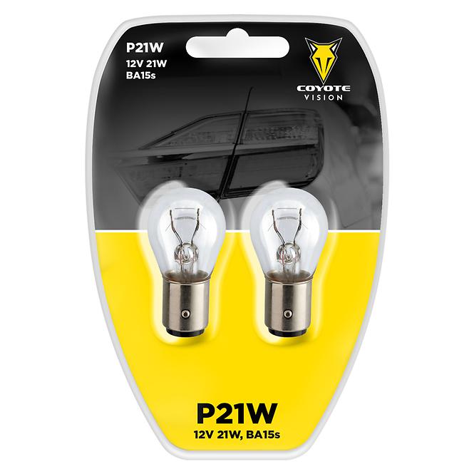 ŽARULJA 12V 21W P21W BA15S COYOTE VISION 2 KOM