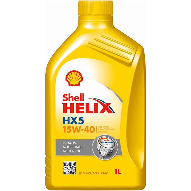 SHELL HELIX HX5 15W-40 1L