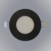 Panel Led Circle 6W 4200K okrugli crni