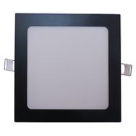 Panel Led Square 18W 4200K kvadrat crni