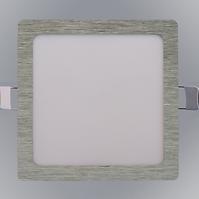 Panel Led Square 6W 4200K kvadrat krom