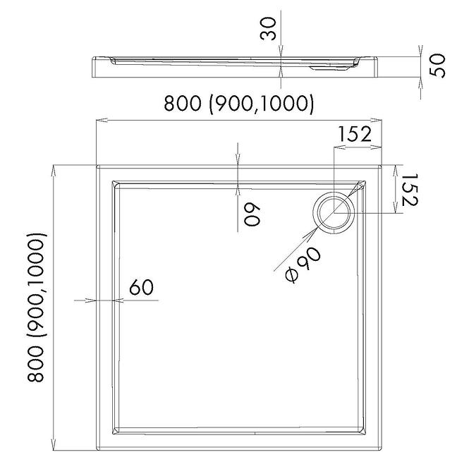 VANICKA STV 80X80X5 ESPERA AQM260