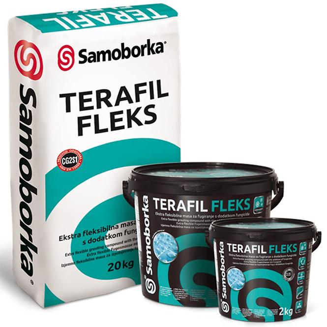 Fuga Terafil Fleks 220 antracit siva - kantica 5 kg