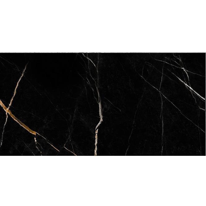 Dekorativni SPC zidni panel Calacatta Black VILO 30x60cm 4mm