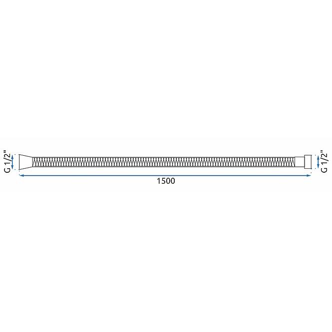 Set za kadu Rea P4101 crni