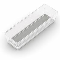 Organizator za ladicu 4 sistemo – prozirni/sivi 244690