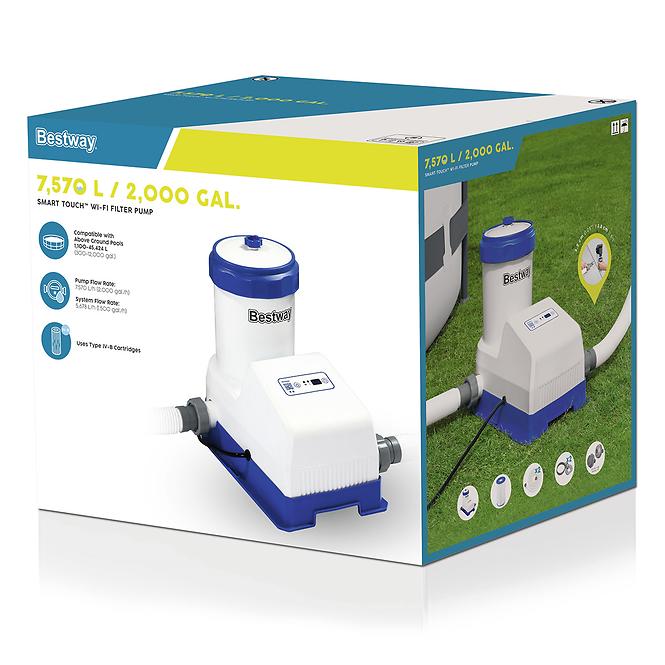 Pumpa s kartuša filterom za bazene Smart Touch Wifi 5678 L/H 58680