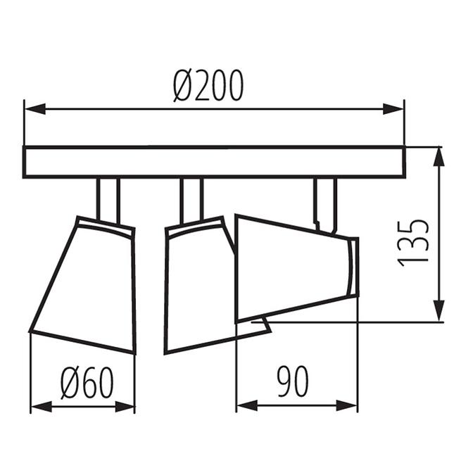 SVJETILJKA ENALI 28765 EL-3O B