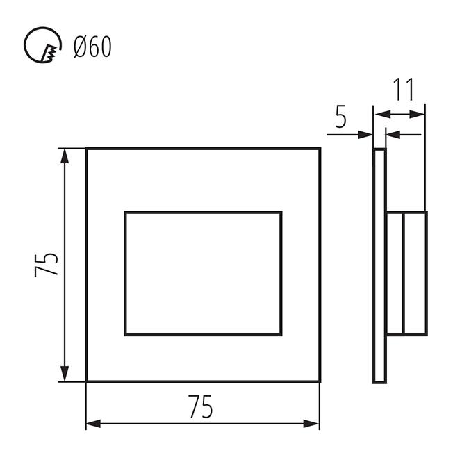 SVJETILJKA ERINUS 33336 LED LL B-WW