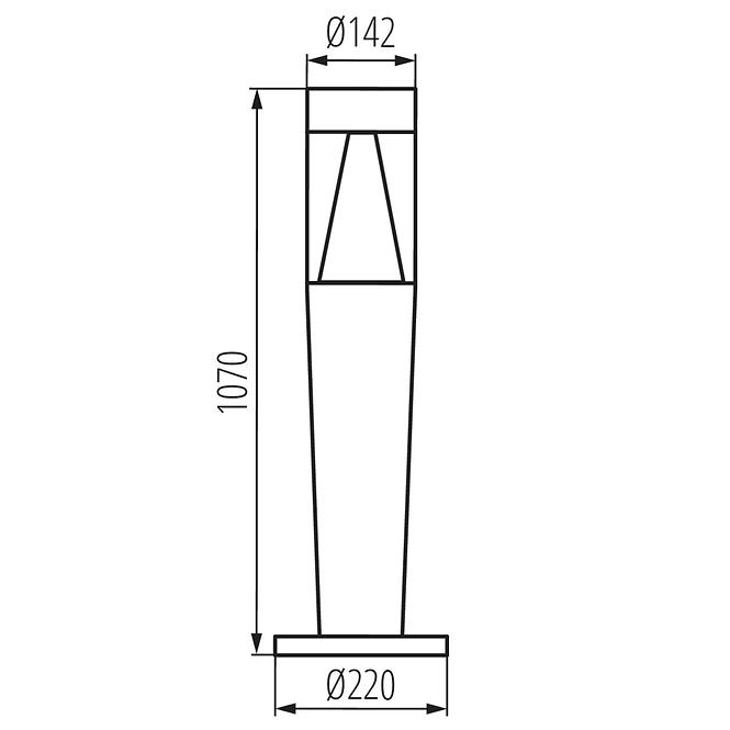 SVJETILJKA INVO 29177 TR 107-O-GR