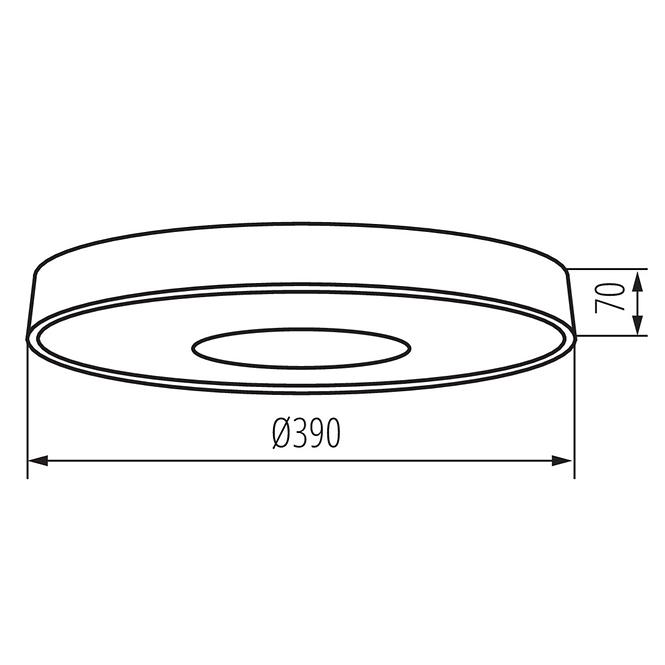 SVJETILJKA VAND 37326 LED 17.5W NW W