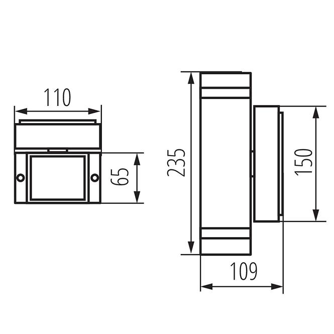 SVJETILJKA ZEW 22442 EL-235J-GR GU10