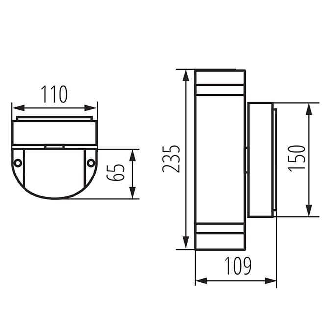 SVJETILJKA ZEW 22443 EL-235U-GR GU10