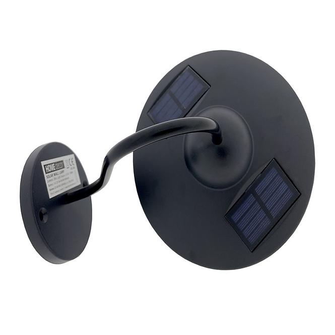 Solarna zidna lampa 0,5W crna HD 300 