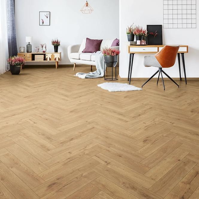 Vodootporni laminat Hrast Extreme 8mm AC5 Herringbone K326