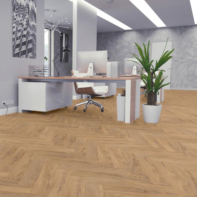 Vodootporni laminat Hrast Inca Carpenter 8mm AC5 Herringbone K476