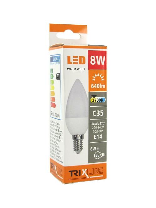 TR LED Žarulja C35 8W 2700K 640lm E14