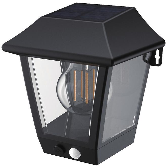 Solarna zidna lampa sa senzorom pokreta 46821 Black K1