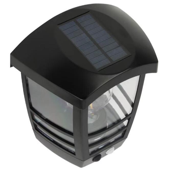 Solarna zidna lampa sa senzorom pokreta 46822 Black K1