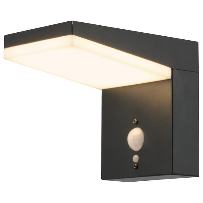 Solarna zidna lampa sa senzorom pokreta 46823 Black K1