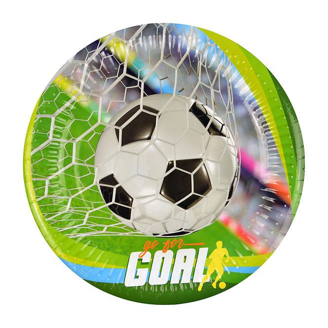 Papirnati tanjuri - gol 8 kom. 18 cm