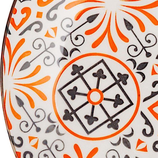 Porculanski plitki tanjur Maiolica Orange 26,5 cm