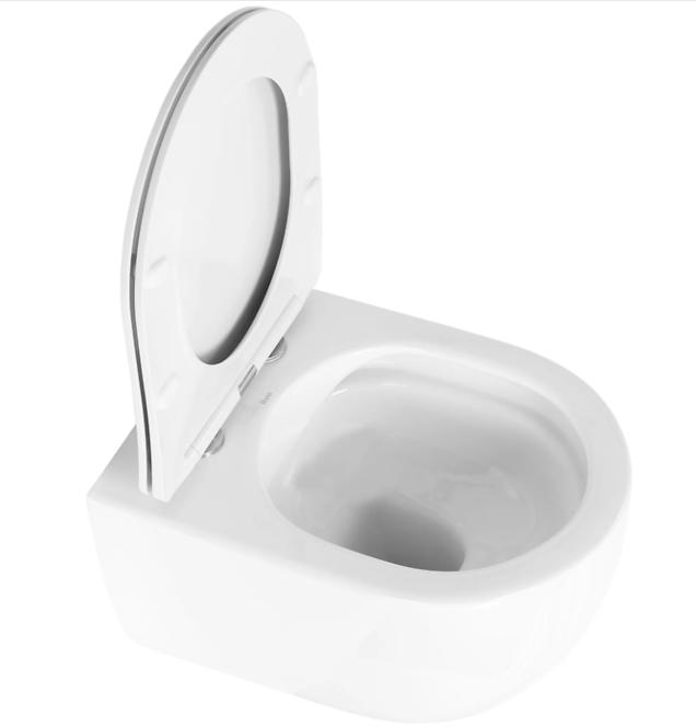 REA-C6509 VISEĆA WC ŠKOLJKA OLIVIER DUROPLAST WHITE