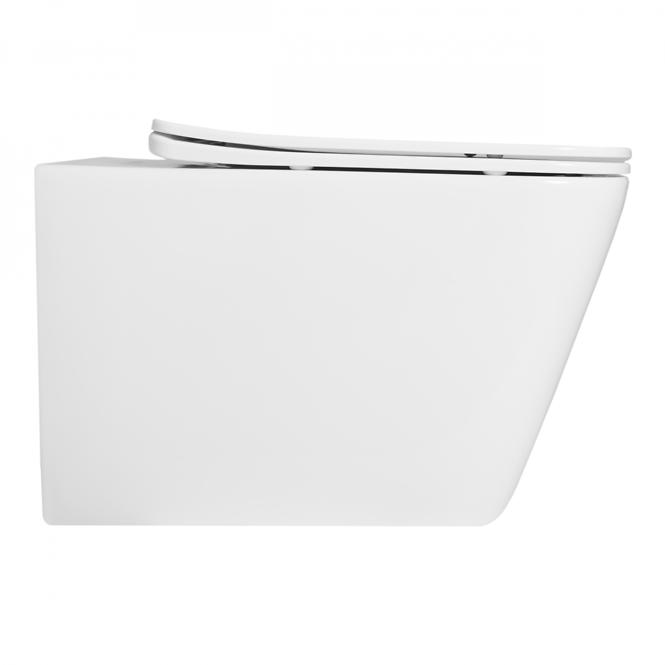 REA-C9660 VISEĆA WC ŠKOLJKA RAUL RIMLESS DUROPLAST WHIT