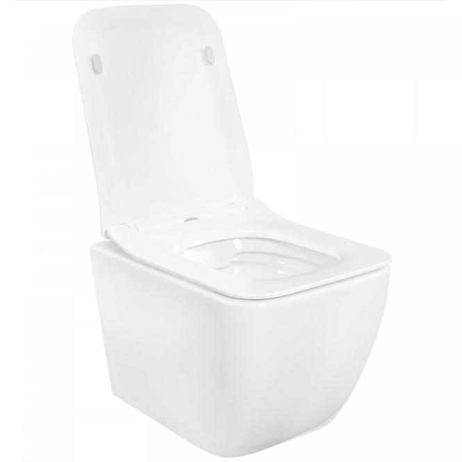 REA-C8006 VISEĆA WC ŠKOLJKA MARTIN RIMLESS DUROPLAST WH