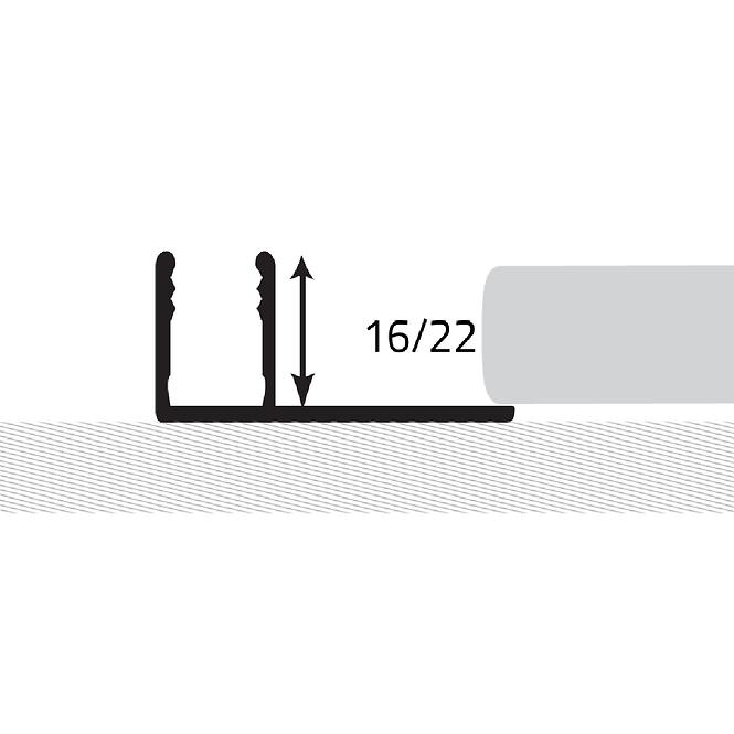 Podloga za podne profile 16x27x900