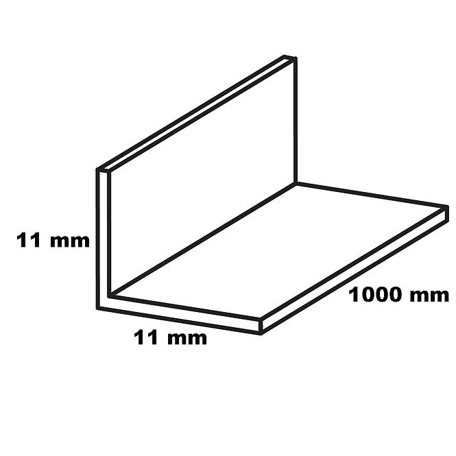 Kutnik samoljepljivo samolepící pvc hrast salinas 11x11x1000