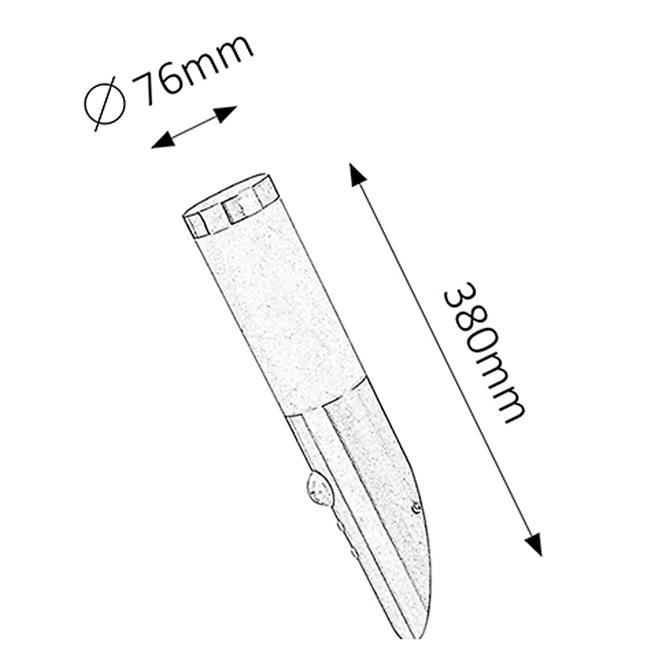 Svjetiljka INOX 8266 K1