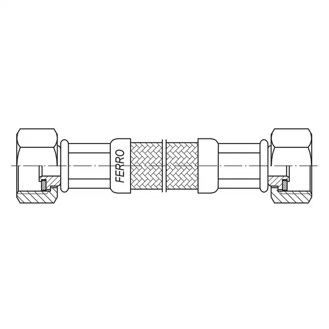 Crijevo M1/2˝xM1/2˝ - 1500 mm