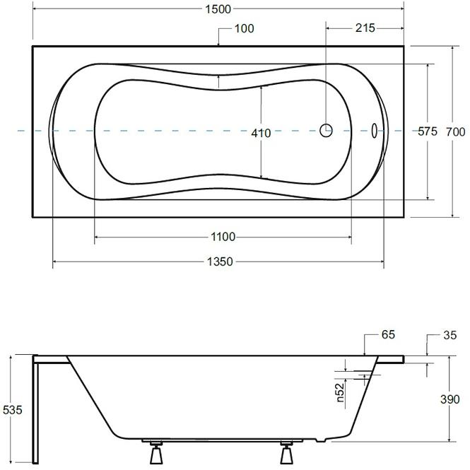 Kada Aria plus 150/70 + ručke