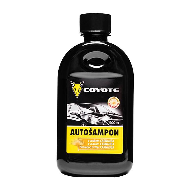 COYOTE AUTOŠAMPON S VOSKOM 500 ML