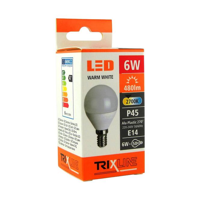 Žarulja BC 6W TR LED E14 G45 2700K Trixline