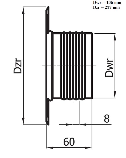 Rozeta 130-ML