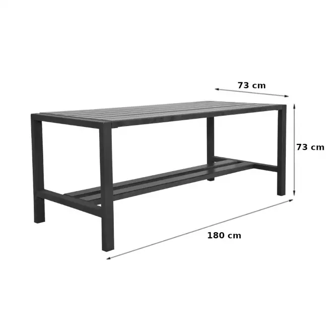 MODERNI STOL PALISANDER