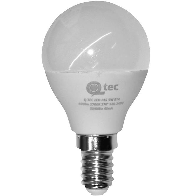 Žarulja LED QTEC P45 5W E14 2700K