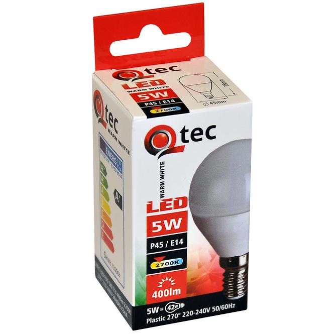 Žarulja LED QTEC P45 5W E14 2700K