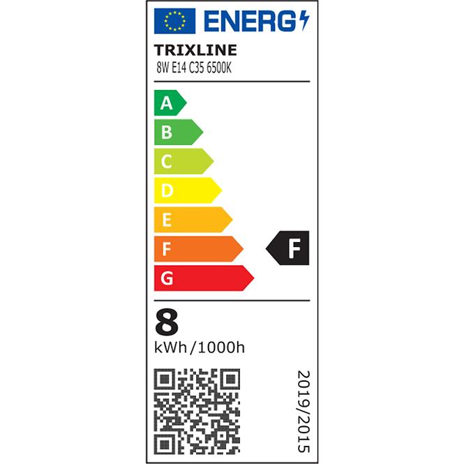 TR LED Žarulja C35 8W 6500K 604lm E14